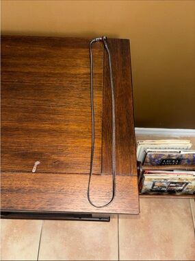 Black Gun Metal  Box Cross Body Chain for Purses - Simple Minimalist